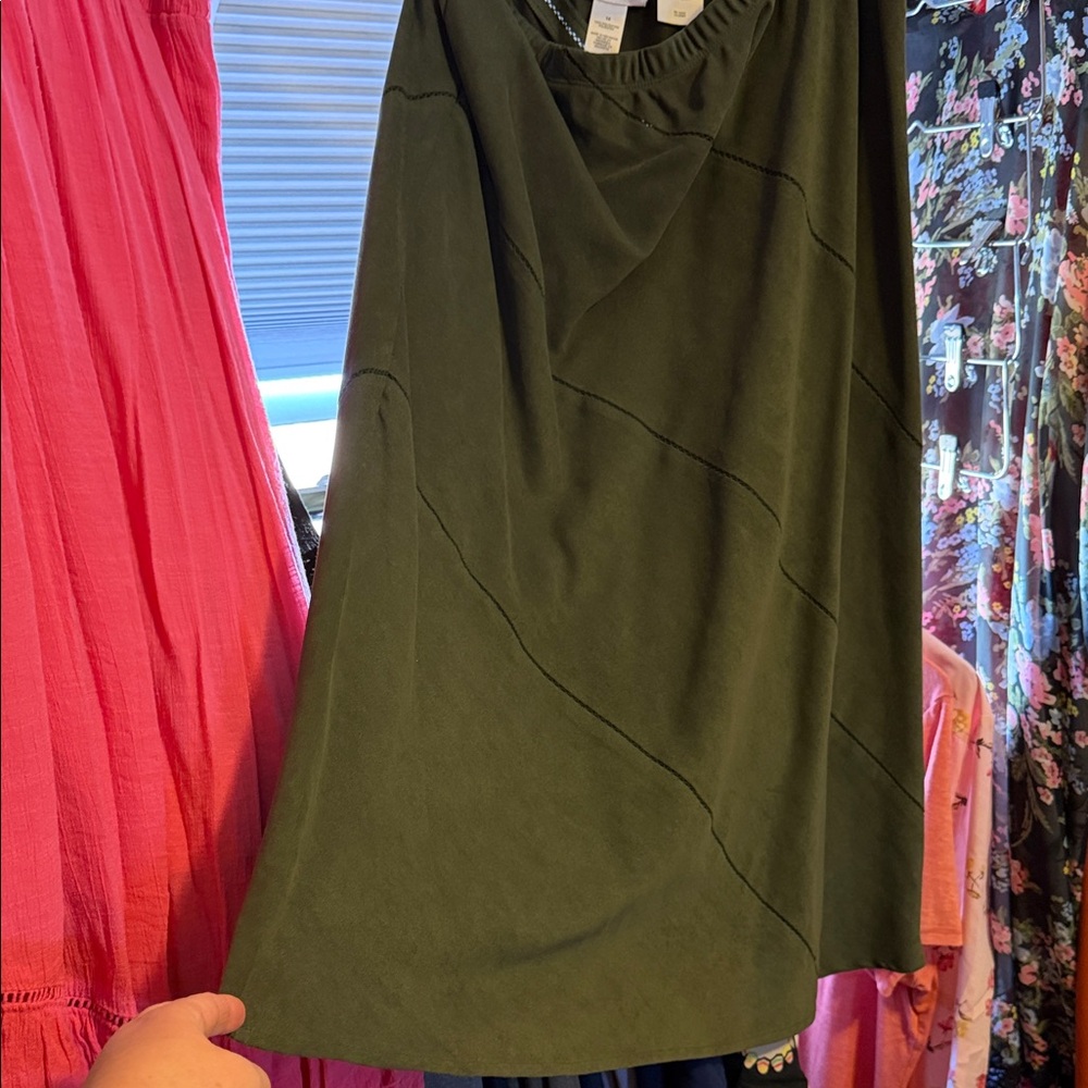 Alfred Dunner Green Skirt